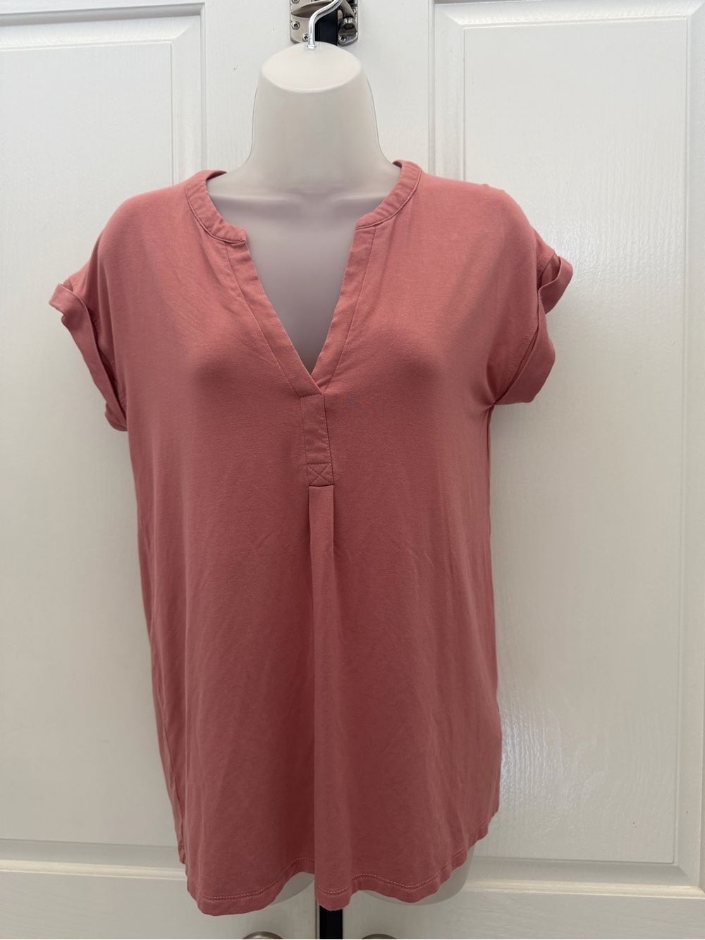 Cable & Gauge Rose Pink Shirt Sz S